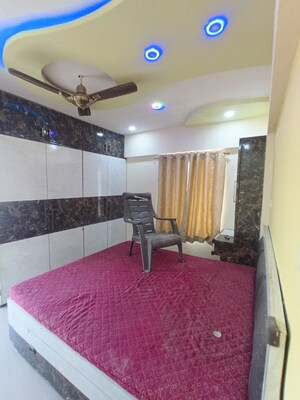 Bedroom in 2 BHK Apartment at Raj Heramba Venkatesh Imperia, Tathawade – for Rent