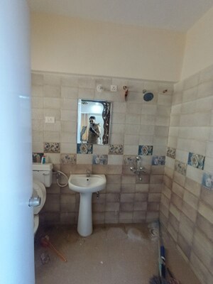 Bathroom in 2 BHK Apartment at Raj Heramba Venkatesh Imperia, Tathawade – for Rent