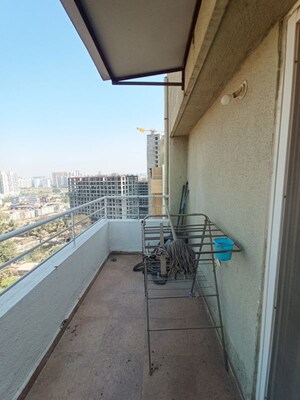Balcony in 2 BHK Apartment at Raj Heramba Venkatesh Imperia, Tathawade – for Rent