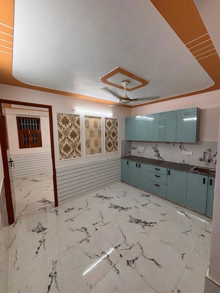 Kitchen, khirki extension 1 Bedroom 350 Sq.Ft. Builder Floor In Khirki Extension Delhi 10169612