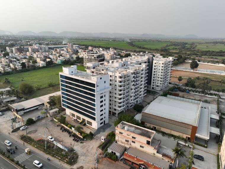 Exterior View, nidamanuru 2 Bedroom 1269 Sq.Ft. Apartment In Nidamanuru Vijayawada 10169698