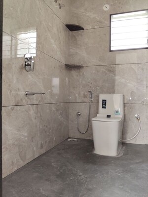 Bathroom in 2 BHK Builder Floor at Mylasandra – for Rent