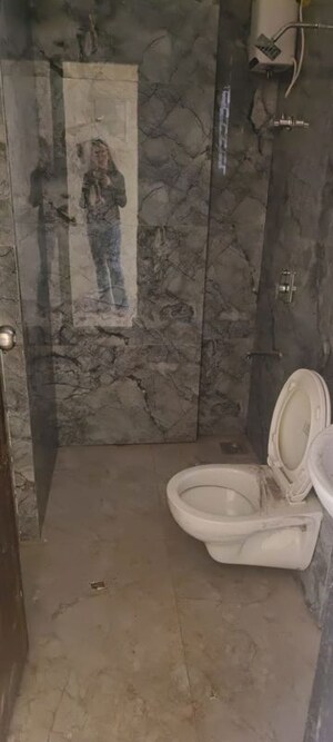 Bathroom in 3 BHK Apartment at Gururprasad CHS, Chembur – for Rent