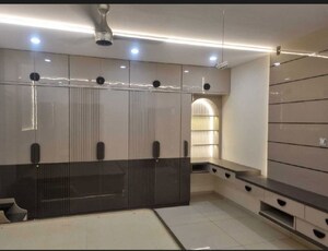 Kitchen in 3 BHK Apartment at Rajapushpa Provincia, Narsingi – for Rent