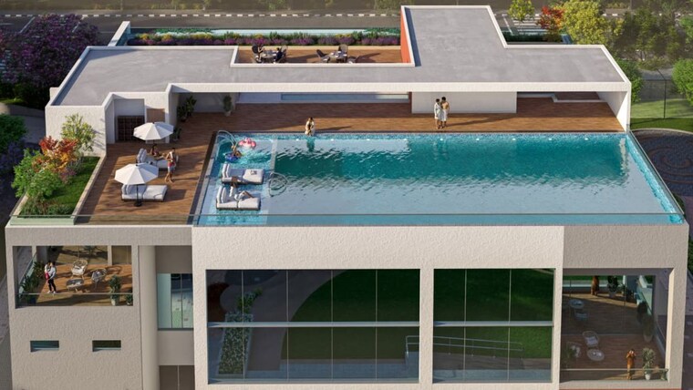 Exterior View, ghr-titania 3 Bedroom 1742 Sq.Ft. Apartment In Kondapur Hyderabad 10169718