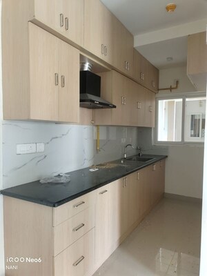 Kitchen in 3 BHK Apartment at Brigade El Dorado, Bagaluru – for Rent