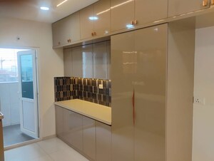 Kitchen in 3 BHK Apartment at Rajapushpa Provincia, Narsingi – for Rent