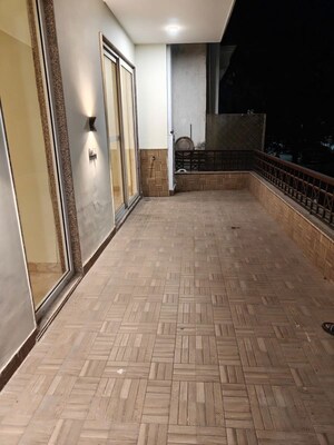 Balcony in 3 BHK Builder Floor at Greater Kailash ii – for Rent