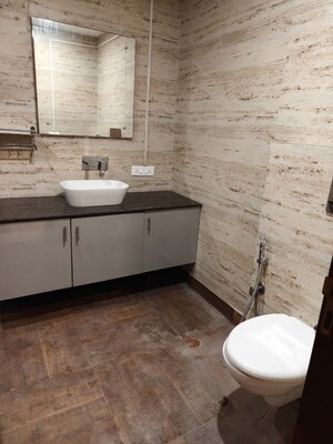 Bathroom in 3 BHK Builder Floor at Greater Kailash ii – for Rent