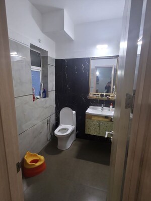 Bathroom in 5 BHK Villa at DLF New Town Heights II, Sector 86 – for Rent