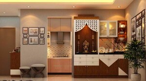 Living Room in 3 BHK Apartment at Prestige Gulmohar, Horamavu – for Rent