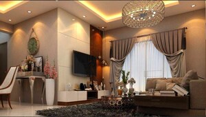 Living Room in 3 BHK Apartment at Prestige Gulmohar, Horamavu – for Rent