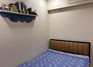 Bedroom in 2 BHK Apartment at Runwal Eirene, Balkum Pada – for Rent