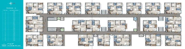 Floor Plan, ideas-shoba-nath 3 Bedroom 2000 Sq.Ft. Apartment In Annojiguda Hyderabad 10169759