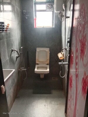 Bathroom in 1 BHK Apartment at Amol CHS Mahim, Mahim – for Rent