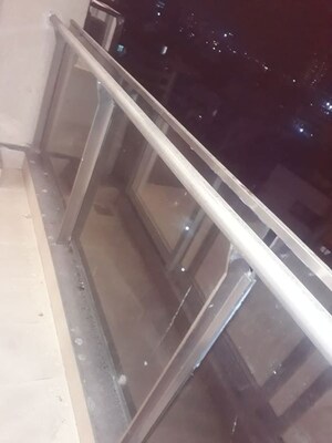 Balcony in 2 BHK Apartment at Prabha Mandir CHS, Prabhadevi – for Rent