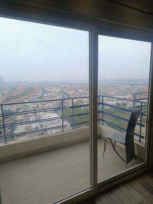 Balcony in Studio Apartment at Paramount Golf Forest Studio Apartments - OAK Towe, Zeta I Greater Noida – for Rent