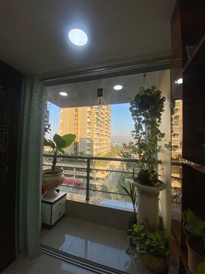 Balcony in 3 BHK Apartment at Balaji Niwas CHS, Seawoods – for Sale