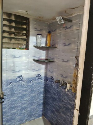 Bathroom in 1 BHK Apartment at Airoli Sector 9f – for Rent