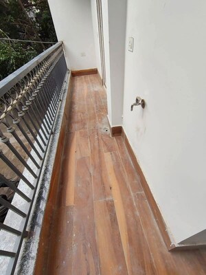 Balcony in 2 BHK Builder Floor at Saket – for Rent