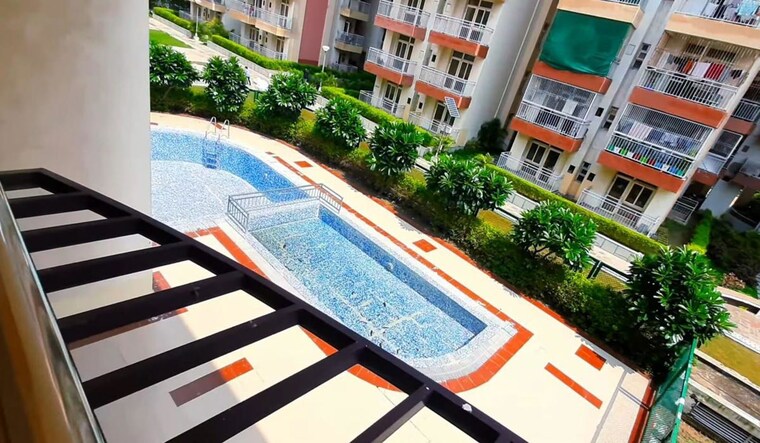 Balcony, klj-greens 2 Bedroom 1387 Sq.Ft. Apartment In Sector 77 Faridabad 10169991