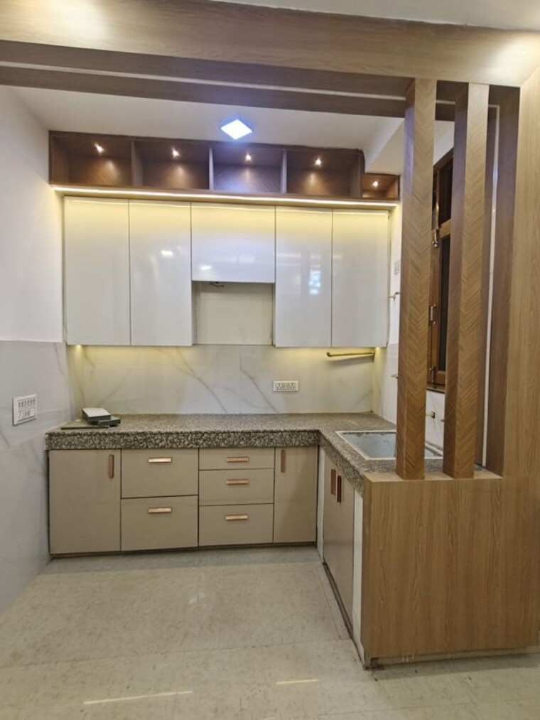 Kitchen, shakti khand iii 2 Bedroom 950 Sq.Ft. Builder Floor In Shakti Khand Iii Ghaziabad 10170092