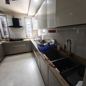 Kitchen in 3 BHK Builder Floor at Kibithu Homes, Sector 47 – for Rent