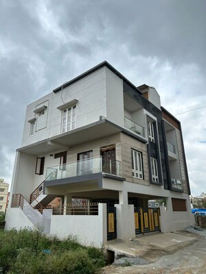 4 BHK Independent House – Exterior View View at Byrathi - for Sale