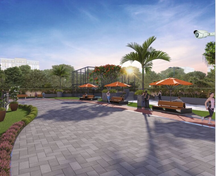 Garden, eapl-sri-tirumala-fortune 3 Bedroom 1809 Sq.Ft. Apartment In Tukkuguda Hyderabad 10170140