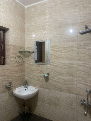 Bathroom in 1 BHK Builder Floor at Kohli One Malibu Town, Sector 47 – for Rent