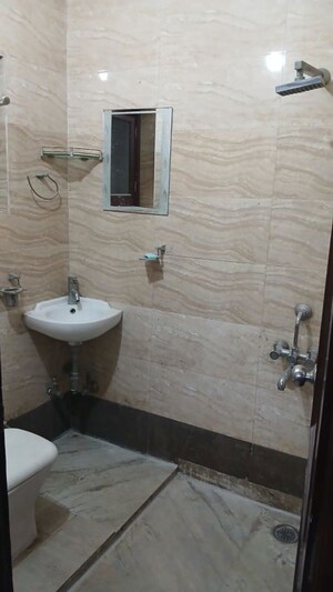 Bathroom in 1 BHK Builder Floor at Kohli One Malibu Town, Sector 47 – for Rent
