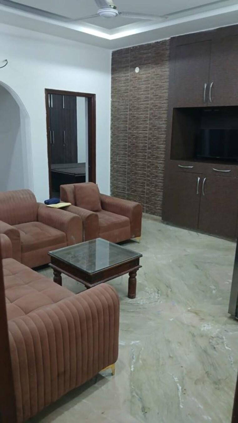 Living Room, kohli-one-malibu-town 1 Bedroom 640 Sq.Ft. Builder Floor In Sector 47 Gurgaon 10170536