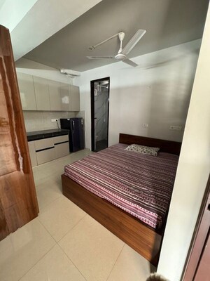 Bedroom in 1 BHK Builder Floor at Kohli One Malibu Town, Sector 47 – for Rent