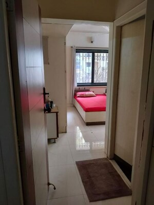 Bedroom in 3 BHK Apartment at Green Valley CHS, Wanwadi – for Sale