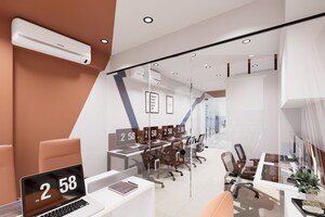 Team Area in  Office Space at Shyamal – for Rent