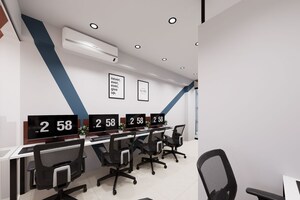 Team Area in  Office Space at Shyamal – for Rent