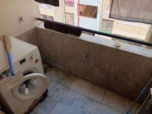 Bathroom in 2 BHK Apartment at Sargasan – for Rent