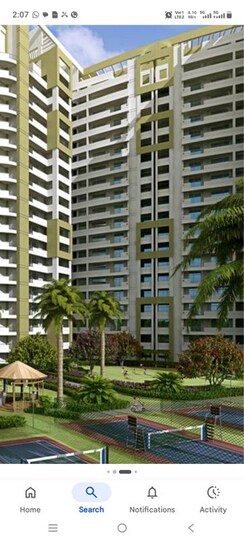 4 BHK + Pooja Room,Servant Room,Study Room Apartment For Rent in Parx Laureate