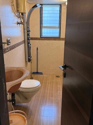 Bathroom in 2 BHK Apartment at Mahim – for Rent