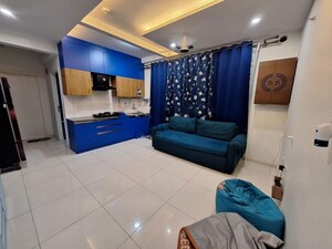 Living Room in 1 BHK Apartment at Godrej Nurture Electronic City, Electronic City Phase I – for Rent
