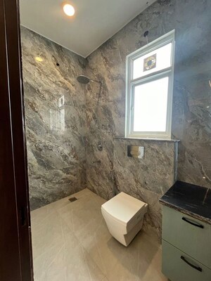 Bathroom in 1 BHK Builder Floor at Kohli One Malibu Town, Sector 47 – for Rent