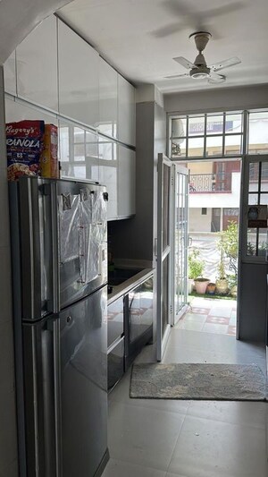 Kitchen in 1 BHK Builder Floor at Kohli One Malibu Town, Sector 47 – for Rent