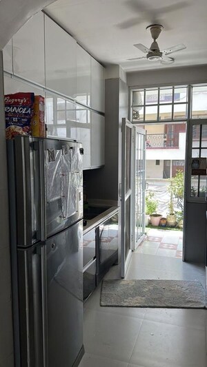 Kitchen in 1 BHK Builder Floor at Kohli One Malibu Town, Sector 47 – for Rent