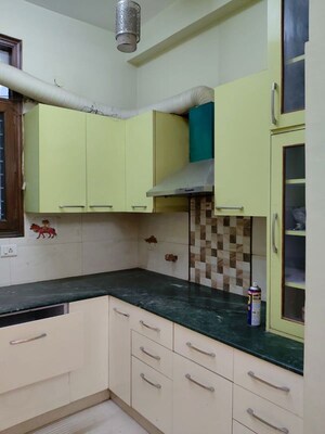 Kitchen in 1 BHK Builder Floor at Kohli One Malibu Town, Sector 47 – for Rent