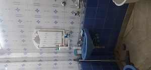 Bathroom in 3 BHK Builder Floor at Mukherjee Nagar – for Sale