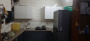 Kitchen in 3 BHK Builder Floor at Mukherjee Nagar – for Sale