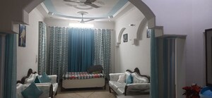 Living Room in 3 BHK Builder Floor at Mukherjee Nagar – for Sale