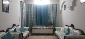 Living Room in 3 BHK Builder Floor at Mukherjee Nagar – for Sale