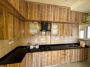 Kitchen in 2 BHK Apartment at Salarpuria Sattva Misty Charm, Kanakapura Road – for Rent