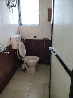 Bathroom in 2 BHK Apartment at Sainath Galaxy Apartment, Ghansoli – for Rent
